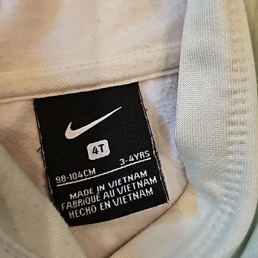 4T aura Nike hooded sweater tie dye